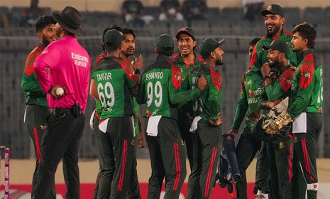 রেকর্ড গড়া জয়ে সিরিজ জিতল বাংলাদেশ