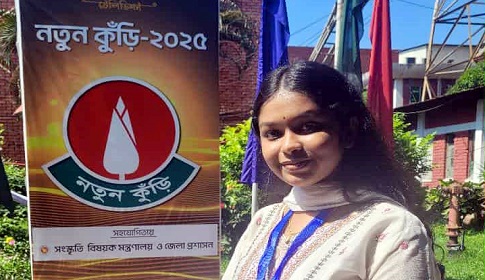 সেরা দশের দ্বিতীয় স্থান অধিকারী গৌরনদীর প্রিয়ন্তী পোদ্দার