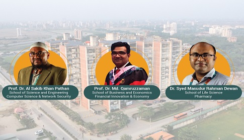 বিশ্বসেরা ২% বিজ্ঞানীর তালিকায় ইউআইইউ’র তিন গবেষক