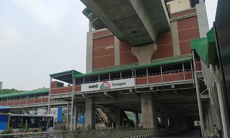ফার্মগেটে মেট্রোরেলের বিয়ারিং প্যাড পড়ে পথচারীর মৃত্যু