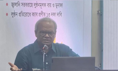 ‘ফ্যাসিবাদী আমলে জীবাশ্ম জ্বালানির কথা বলেই টাকা হরিলুট করেছে’
