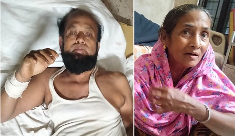 গৌরনদীতে স্বামী-স্ত্রীকে হাতুরি পেটার অভিযোগ