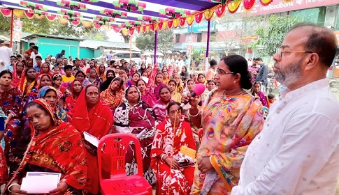বাগেরহাটে দলিত সম্প্রদায়ের সাথে বিএনপির নির্বাচনী সভা