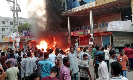 ফরিদপুরে বিএনপি'র দুই গ্রুপের সংঘর্ষ, আহত ২৫