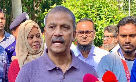 ‘আমি নির্বাচন নিয়ে কথা বলতে আসিনি’