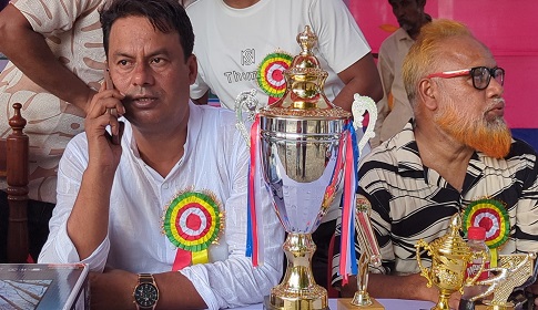 নগরকান্দায় আরাফাত রহমান কোকো ফুটবল টুর্নামেন্ট অনুষ্ঠিত