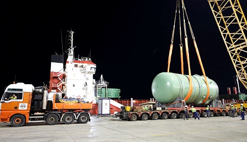 মিশরের এল-দাবা পরমাণু বিদ্যুৎকেন্দ্র সাইটে পৌঁছালো রিয়্যাক্টর প্রেসার ভেসেল