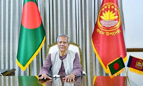 বৃহস্পতিবার জাতির উদ্দেশে ভাষণ দেবেন প্রধান উপদেষ্টা