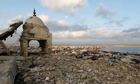 যুদ্ধবিরতির পর গাজায় দেড় হাজারের বেশি ভবন ধ্বংস 