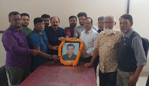 ফরিদপুর প্রেসক্লাবে সাংবাদিক গৌতম দাসের ২০তম মৃত্যুবার্ষিকী পালন