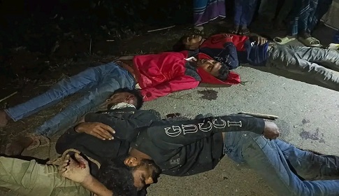 নগরকান্দায় চোর সন্দেহে চার যুবককে গণপিটুনি, নিহত ১