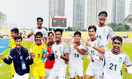 ব্রুনাইকে উড়িয়ে দিলো বাংলাদেশের কিশোররা