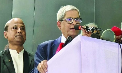 ‘স্টিমরোলার নির্যাতনেও জনগণ থেকে বিচ্ছিন্ন হয়নি বিএনপি’