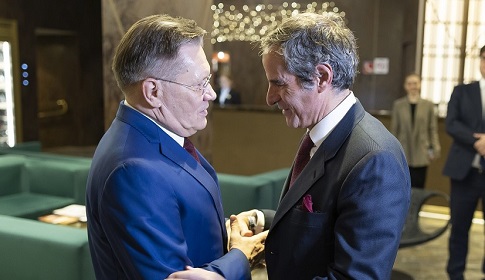 সুরক্ষা ও নিরাপত্তা বিষয়ে আন্তর্জাতিক পরমাণু সংস্থার সাথে রাশিয়ার আলোচনা