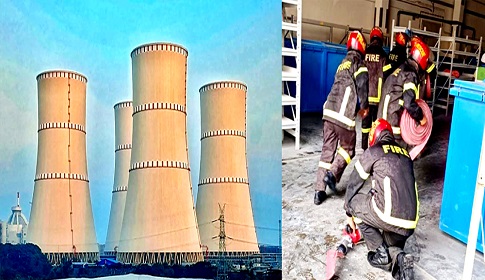 রূপপুর পারমাণবিকে রেডিয়েশন এরিয়ায় অগ্নিনির্বাপণ প্রশিক্ষণ সম্পন্ন