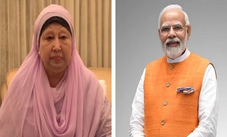খালেদা জিয়ার জন্য মোদির প্রার্থনা