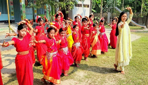ঠাকুরগাঁওয়ে সুবিধা বঞ্চিত শিশুদের প্রতিভা বিকাশে নিভৃতে কাজ করছে গেম চেঞ্জার
