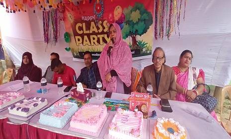 মহম্মদপুরে আছিয়া প্রি-ক্যাডেট স্কুলে প্রাণবন্ত ক্লাস পার্টি ও শিক্ষামূলক আলোচনা সভা