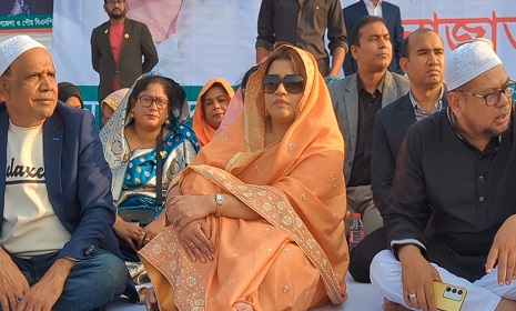 নগরকান্দায় খালেদা জিয়ার রোগমুক্তি কামনায় দোয়া ও মিলাদ মাহফিল 