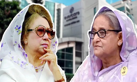 খালেদা জিয়ার অসুস্থতায় শেখ হাসিনার ‘উদ্বেগ’