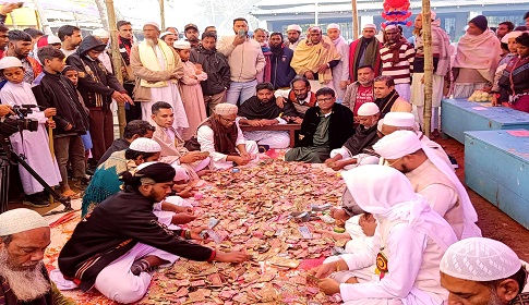 ঈশ্বরগঞ্জ গাফুরিয়া মাদ্রাসায় এক রাতে মান্নতে মিললো কোটি টাকা