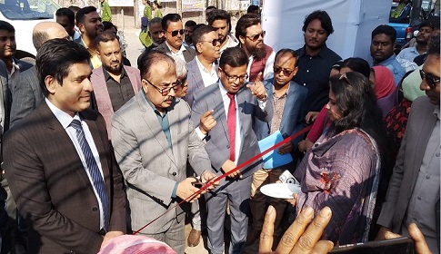 ফরিদপুর পৌর সুপার মার্কেটের উদ্বোধন 