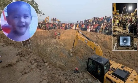 নলকূপের পাইপ থেকে উদ্ধার শিশুকে হাসপাতালে মৃত ঘোষণা