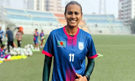 ফুটসাল মিশনের নেতৃত্বে সাবিনা