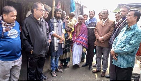 দীপু দাসের পরিবারের পাশে দাঁড়ালো বাংলাদেশ ব্রাহ্মণ সংসদ