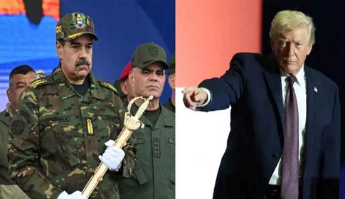 ট্রাম্প: ভেনেজুয়েলার প্রেসিডেন্টকে স্ত্রীসহ ধরে নিয়ে গেছে মার্কিন সেনারা