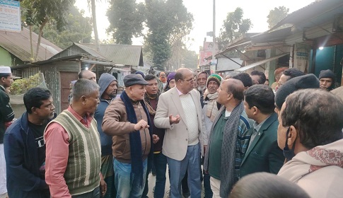 ধানের শীষ প্রার্থী ফরিদুজ্জামান ফরহাদের ব্যাপক গণসংযোগ