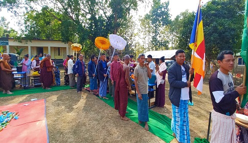 বাঙ্গালহালিয়ায় বিদর্শন ভাবনা কর্মশালা দেড় শতাধিক উপাসক-উপাসিকার মিলনমেলা