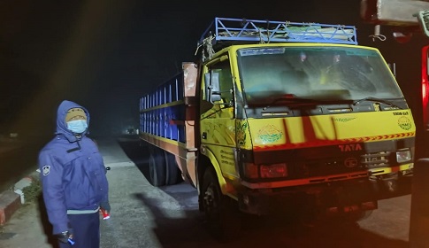 শাহজাদপুর থেকে ট্রাক চুরি, বড়াইগ্রাম থেকে উদ্ধার