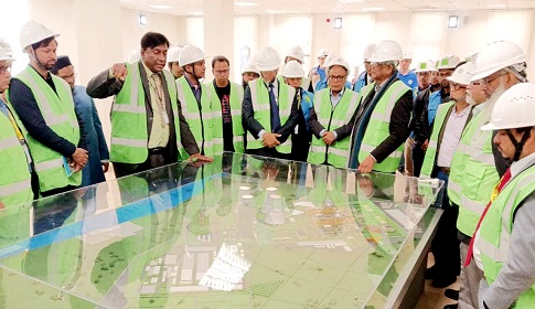 রূপপুর পারমাণবিক প্রকল্পের চূড়ান্ত প্রস্তুতি ও অগ্রগতি পরিদর্শনে বিজ্ঞান ও প্রযুক্তি উপদেষ্টা