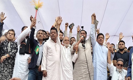 গাজীপুর ২ আসনে ঐক্যবদ্ধ বিএনপি, ধানের শীষের পক্ষে প্রচারণা