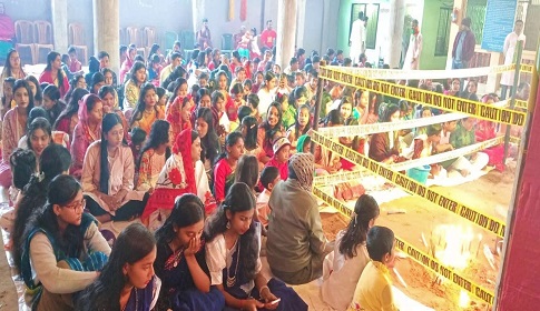 বিদ্যা দেবীর আবাহনে মুখর কাপ্তাই, মন্দিরে মন্দিরে সরস্বতী পূজা