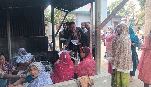 ফরিদপুরে গ্রামগঞ্জে ধানের শীষের পক্ষে প্রচারণা চালাচ্ছে তৃণমূল কর্মীরা