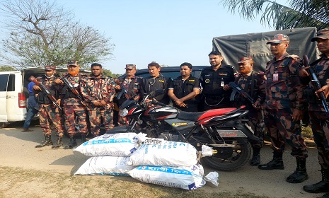 কালিগঞ্জে র‍্যাব–বিজিবির যৌথ অভিযানে ফেনসিডিলসহ নারী মাদক কারবারি আটক