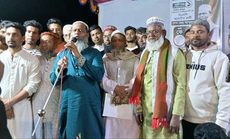 শ্রীনগরে শেখ মোঃ আব্দুল্লাহ'র নির্বাচনী সভা