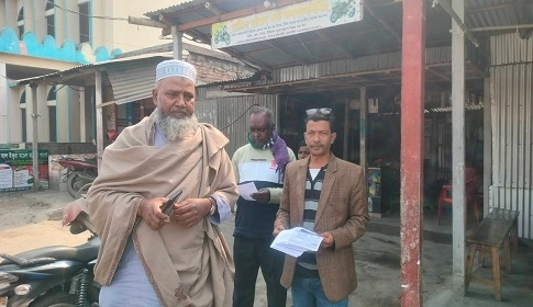 নির্বাচনী মাঠের সরব খেলাফত মজলিসের প্রার্থী মিনহাজুল আলম