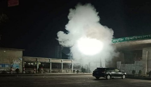 গোপালগঞ্জ প্রযুক্তি বিশ্ববিদ্যালয় গেটে ককটেল বিস্ফোরণ