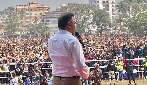 ‘ক্ষমতায় গেলে পদ্মা ব্যারাজ বানাতে চাই’