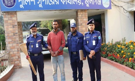 মুন্সীগঞ্জে মা ও মেয়েকে হত্যা, খুনি গ্রেপ্তার