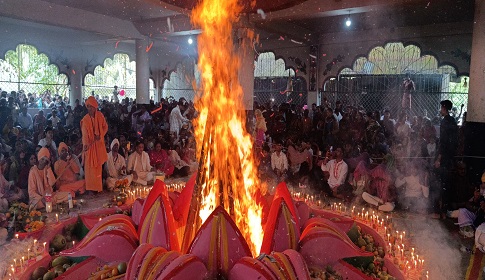প্রনব মঠে প্রণবানন্দজী মহারাজের ১৩১তম আবির্ভাব তিথি ও মাঘীপূর্ণিমা মহোৎসব