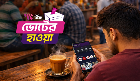 নির্বাচন সংক্রান্ত নির্ভরযোগ্য তথ্য সহজে পাওয়া যাবে টফির ‘ভোটের হাওয়া’-তে