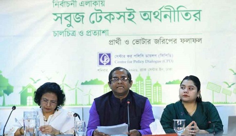 ৭৭% ভোটার মনে করেন রাস্তা, কালভার্ট ও কর্মসংস্থান সৃষ্টি হলেই উন্নয়ন নিশ্চিত হয়: সিপিডি