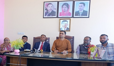 বিএনপি নেতা মেজর ওয়াহেদুল হক মোল্লার সংবাদ সম্মেলন 