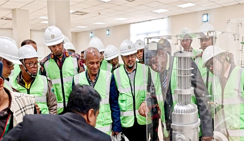 রূপপুর পারমাণবিক বিদ্যুৎ প্রকল্পের চূড়ান্ত প্রস্তুতি পরিদর্শনে স্বরাষ্ট্র উপদেষ্টা
