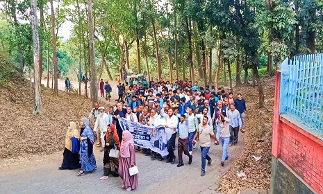 কাপ্তাইয়ে বিএনপির বিশাল গণমিছিল, দীপেন দেওয়ানের পক্ষে প্রচারণার জমজমাট সমাপ্তি