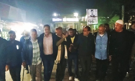 নির্বাচনী প্রচারণার শেষ দিনে কাপ্তাইয়ে বিএনপির শক্তির মহড়া